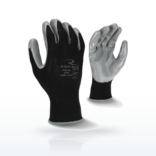 Radians RWG15 Smooth Nitrile Palm Coated Glove