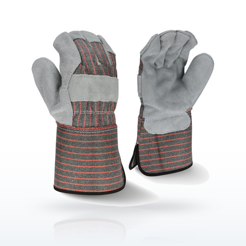 Radians RWG3103G Economy Shoulder Gray Split Cowhide Leather Glove