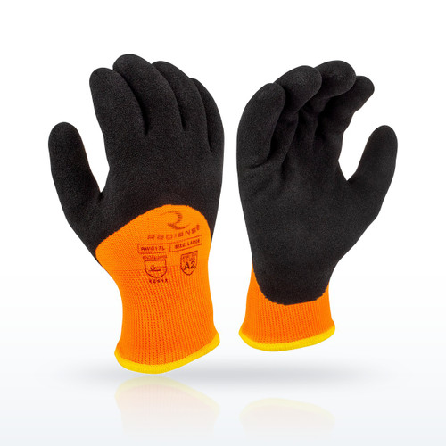 Radians RWG17 Latex Coated Cold Weather Glove, ANSI A2