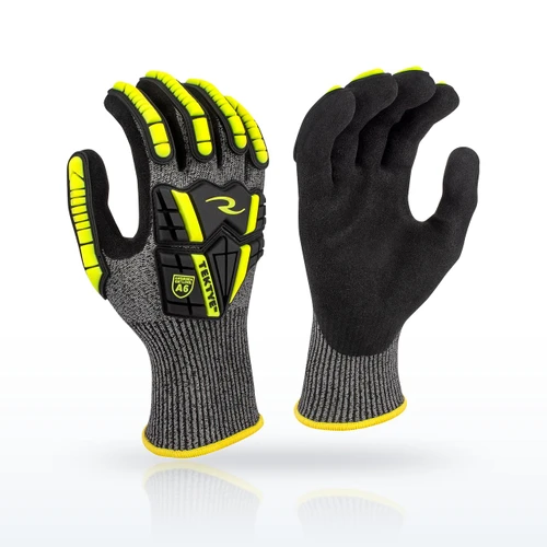 Radians RWG723 Cut Resistant Gloves, ANSI A6, Foam Nitrile Coated