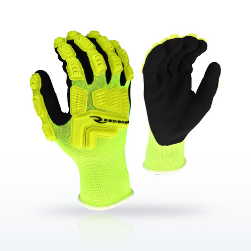 Radians RWG21 High Visibility Work Glove with TPR