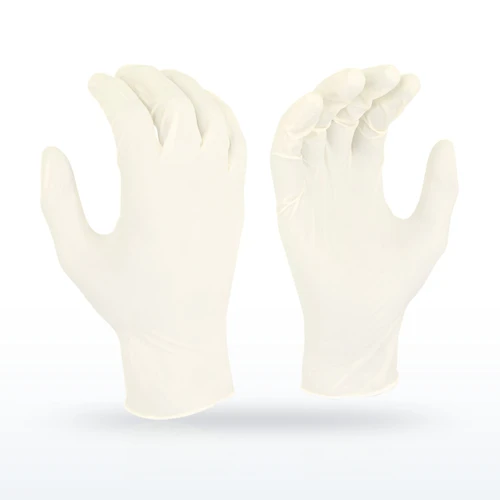 Radians RWG9105 5 Mil Latex Disposable Industrial Grade Glove, Latex Coated