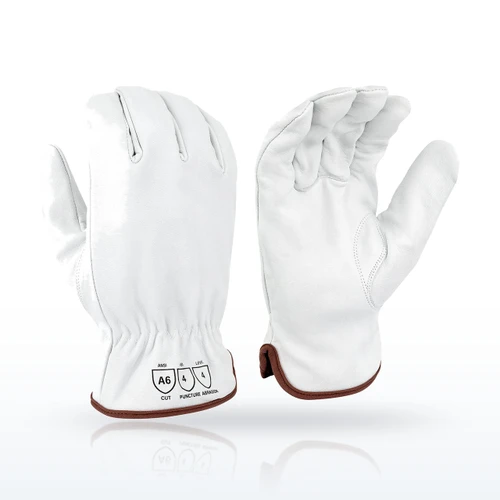 Radians RWG88 Cut Resistant Gloves, ANSI A6, KAMORI Cut Level A6 Goatskin Glove