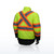 Radians SJ510X-3 Quilted Reversible Jacket with Zip-Off Sleeves X-Back
