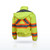 Radians SJ11QX-3 Class 3 X-Back High Visibility Quilted Bomber Jacket with Hood