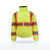 Radians SJ11QX-3 Class 3 X-Back High Visibility Quilted Bomber Jacket with Hood