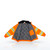 Radians SJ11QX-3 Class 3 X-Back High Visibility Quilted Bomber Jacket with Hood