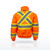 Radians SJ11QX-3Z Hi-Vis Jackets & Outerwear, SJ11QX-3 Class 3 X-Back High, Hood, view 15