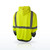 Radians SJ02B-3 Hi-Vis Shirts, Class 3 Color Blocked Hooded Pullover Sweatshirt, view 2