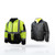 Radians SJ510 Quilted Reversible Four-in-One Jacket with Zip-Off Sleeves