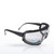 Radians DG1 Dagger IQ, IQuity Anti-Fog Foam Lined Safety Goggle, Black Frame, view 4