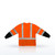 Radians ST21B Hi-Vis Shirts, Type R Class 3 Long Sleeve Black Bottom T-Shirt, view 6
