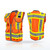 Radians SV55W-2 Hi-Vis Vests, SV55W Class 2 Women’s Heavy Duty Engineer Vest, view 6