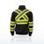 Radians SW01X-1 High Neck Zip Front X-Back Hooded Sweatshirt