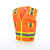 Radians SV69-2 Hi-Vis Vests, Two Tone Type R Class 2 Mesh/Solid Surveyor Vest, view 2