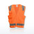 Radians SV7 Hi-Vis Vests, Surveyor Type R Class 2 Solid/Mesh Safety Vest, view 4