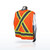 Radians SV020X-2 Hi-Vis Vests, Heavy Duty 7-Pocket Tear Away Cruiser Vest X-Back, view 3