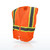 Radians SV225 Hi-Vis Vests, Class 2 Self Extinguishing Two-Tone Trim Mesh Safety