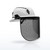Studson SHK1-FSMB-1 Face Shields & Face Protection, SHK-1 Mesh Face Shield, view 3