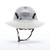 Studson 1615880 Sun Protection, SunShield Hat Attachment, Grey/White, view 6