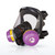 North 760008A Cartridge Respirators, Full Facepiece, Medical-Grade Silicone, view 2