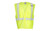ML Kishigo Hi-Vis Vests, 3 Pocket Zipper Mesh Vest, Class 2