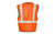 ML Kishigo Hi-Vis Vests, Single Pocket Hook & Loop Mesh Vest, Economy, view 4