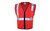 ML Kishigo Hi-Vis Vests, Single Pocket Zipper Mesh Vest, Economy, view 5