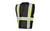 ML Kishigo Hi-Vis Vests, Enhanced Visibility Multi Pocket Mesh Vest, Non-ANSI, view 3