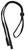 MCR Safety 219 Safety Glass Parts & Accessories, Black Eyeglass Cord / Lanyard