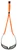 MCR Safety 220HO Safety Glass Parts & Accessories, Hi-Visibility Orange Eyeglass, view 2