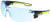 MCR Safety Hulk® HK5 Series Safety Glasses, Hi-Vis Lime/Black TPR Temples - HK5