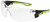 MCR Safety Hulk® HK5 Series Safety Glasses, Hi-Vis Lime/Black TPR Temples - HK5