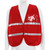 MCR Safety ICV204 Hi-Vis Vests, Red Incident Command Safety Vest Polyester, view 2