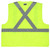 MCR Safety Luminator RXCL2ML Hi-Vis Vests, Hi-Vis Reflective Lime Safety Vest, view 3