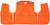 MCR Safety Hi-Vis Reflective Orange Safety Vest, Manufactured with Recycled Material - RXCL2MO