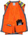 MCR Safety Luminator SURVCS2O Hi-Vis Vests, Hi-Vis Reflective Orange Safety Vest, view 5