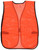 MCR Safety General Purpose V201 Hi-Vis Vests, Orange Mesh Safety Vest, view 3