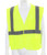 MCR Safety Luminator® Series, Hi-Vis Reflective Lime Safety Vest - VCL2MLFR