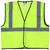 MCR Safety Luminator VCL2ML Hi-Vis Vests, Hi-Vis Lime Safety Vest
