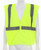MCR Safety Luminator VCL2MLP Hi-Vis Vests, Hi-Vis Lime Safety Vest, view 2