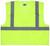 MCR Safety Luminator VCL2MLP Hi-Vis Vests, Hi-Vis Lime Safety Vest, view 3