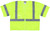 MCR Safety Luminator VCL3MLZ Hi-Vis Vests, Hi-Vis Reflective Lime Safety Vest