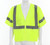MCR Safety Luminator VCL3MLZ Hi-Vis Vests, Hi-Vis Reflective Lime Safety Vest, view 2