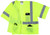 MCR Safety Luminator® Series Hi-Vis Reflective Lime Safety Vest, Zipper Front Closure - VCL3MLZ