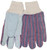 MCR Safety Clute Pattern Leather Palm Work Gloves, Lined Palm - 1040
