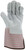 MCR Safety Long Gauntlet, Split Leather Palm Work Gloves - 1210