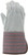 MCR Safety Leather Work Gloves, Full Leather Back - 1318