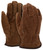 MCR Safety Leather Driver Work Gloves Insulated Premium Brown Split Cow Leather Pile Lined, Keystone Thumb  Pile lining offers warmth and comfort - 3170
