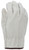 MCR Safety Leather Drivers Work Gloves CV Grade Grain Pigskin Leather Insulated Gloves with Fleece Lining Straight Thumb  White fleece insulated liner adds warmth and comfort - 3452